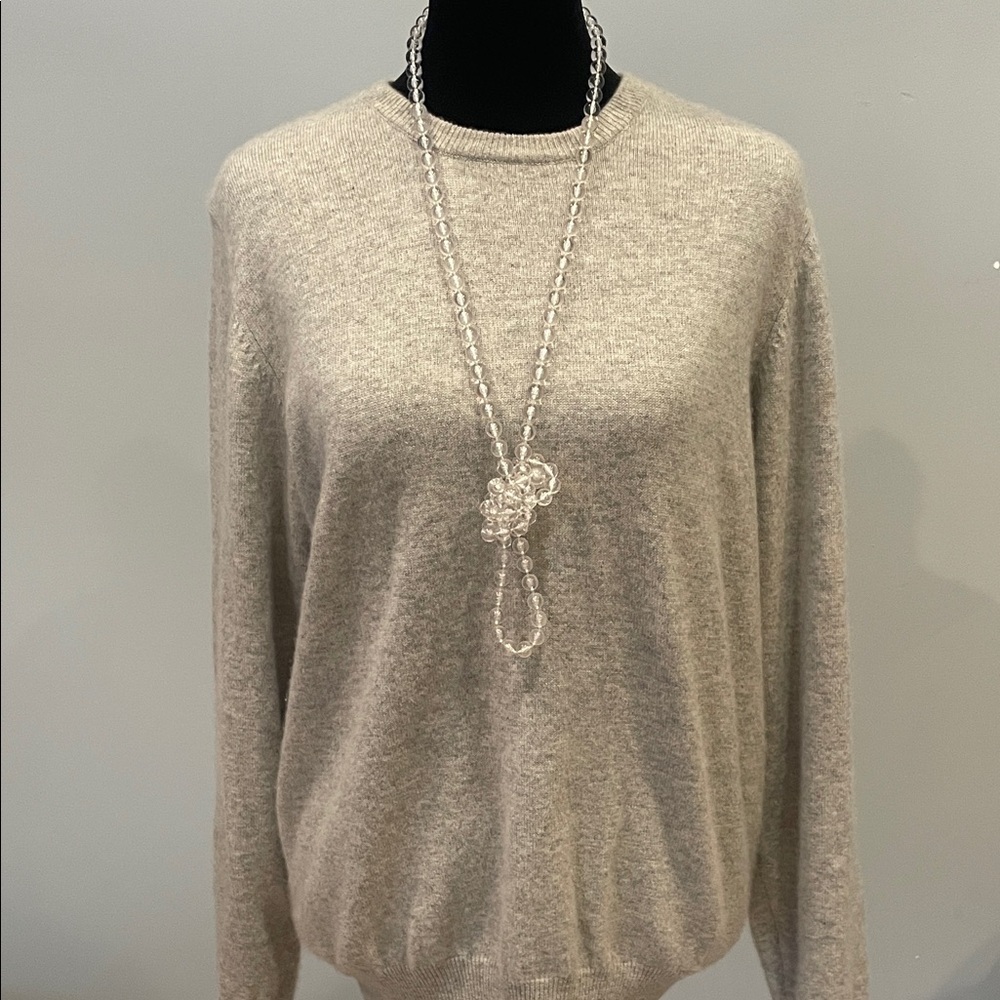Women's Gray cashmere Sweater